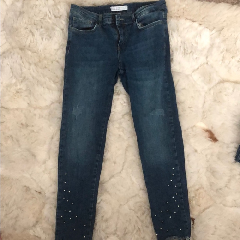 Cute pair of distressed jeans